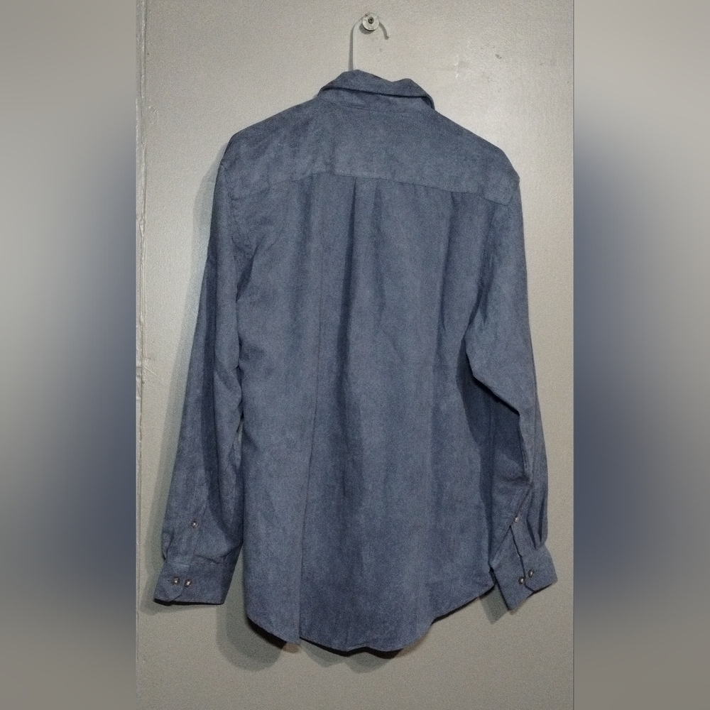 Van Heusen Classic Gray Dress Shirt M 15-151/2 - Picture 2 of 9